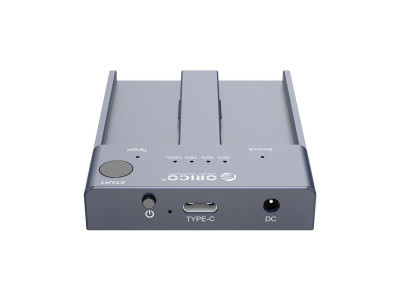 Докинг станция Orico SSD NVMe M.2 Duplicator M2P2-C3-C-EU-GY-BP